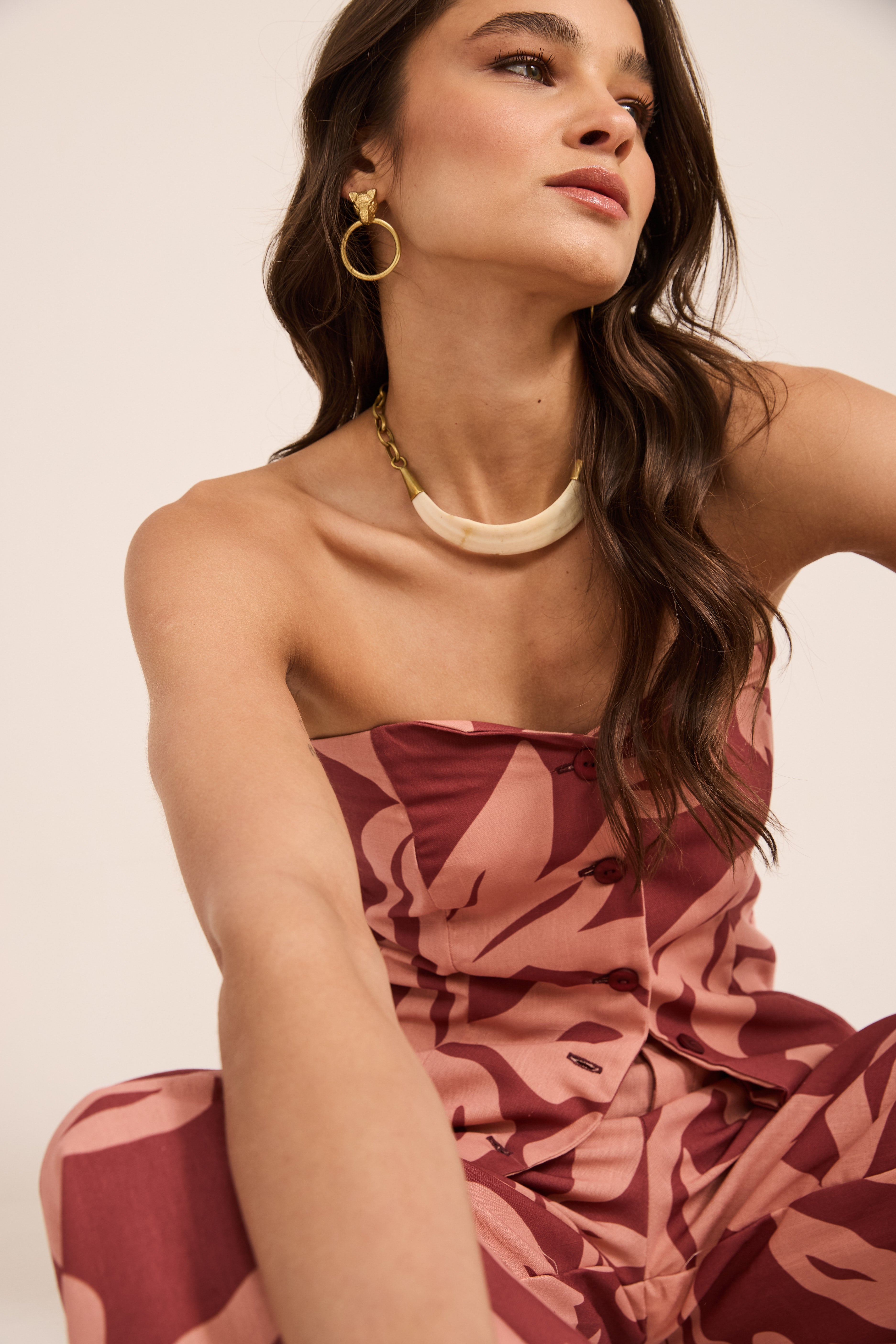 Conjunto Portofino Burdeo