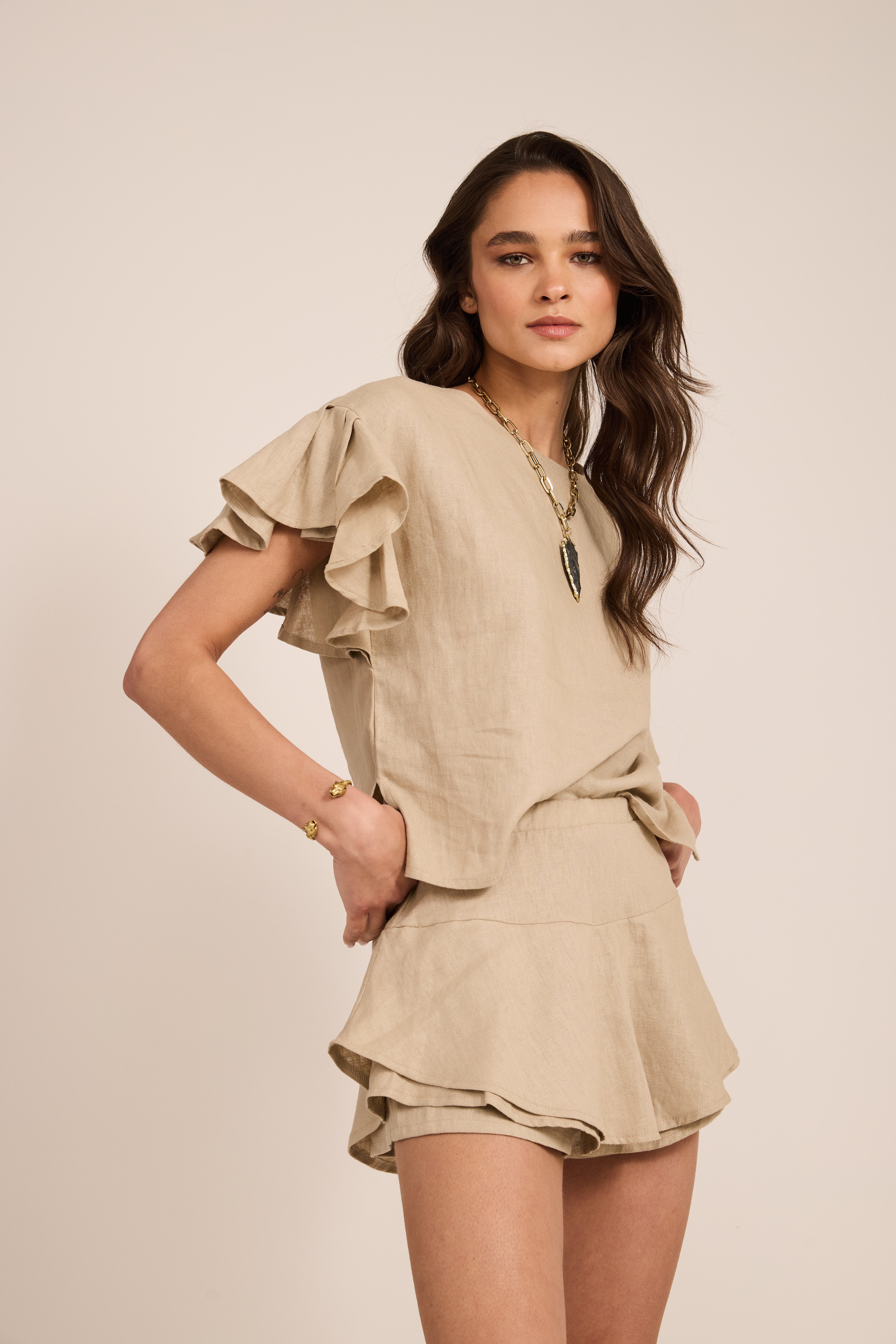 Conjunto Cerdeña Beige