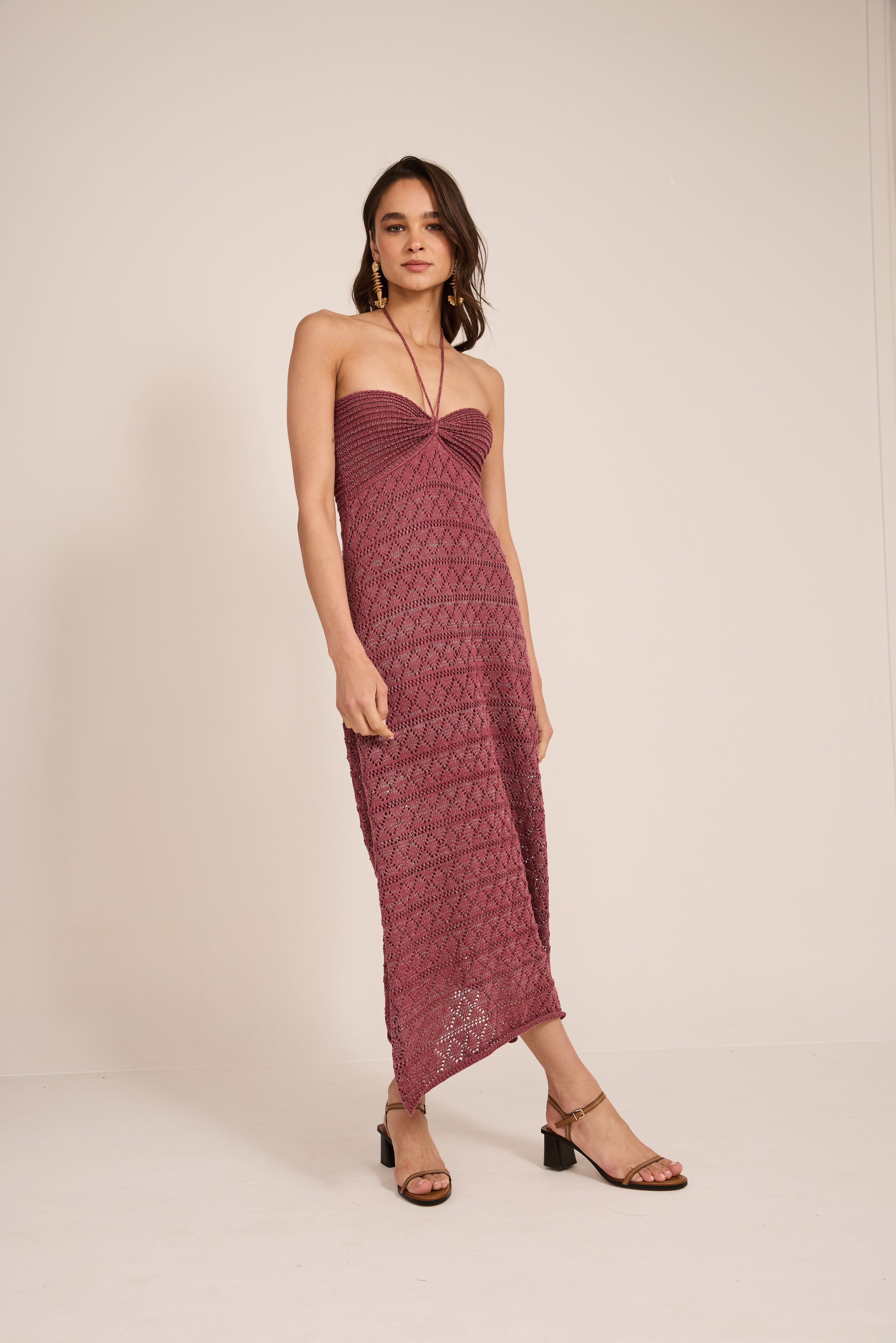 Vestido Capri Frambuesa