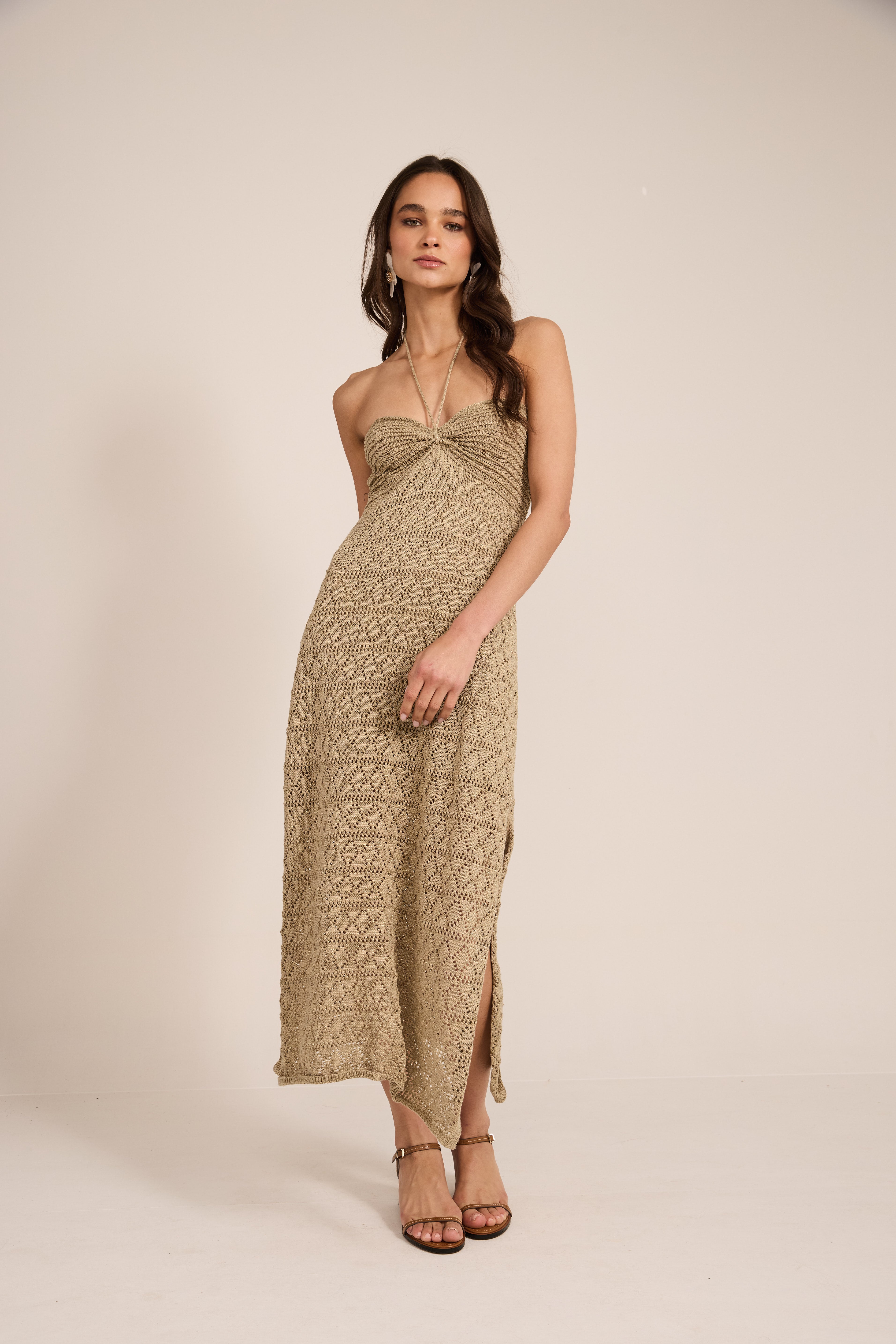 Vestido Capri Beige